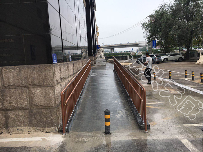 北京新型室外坡道扶手图片